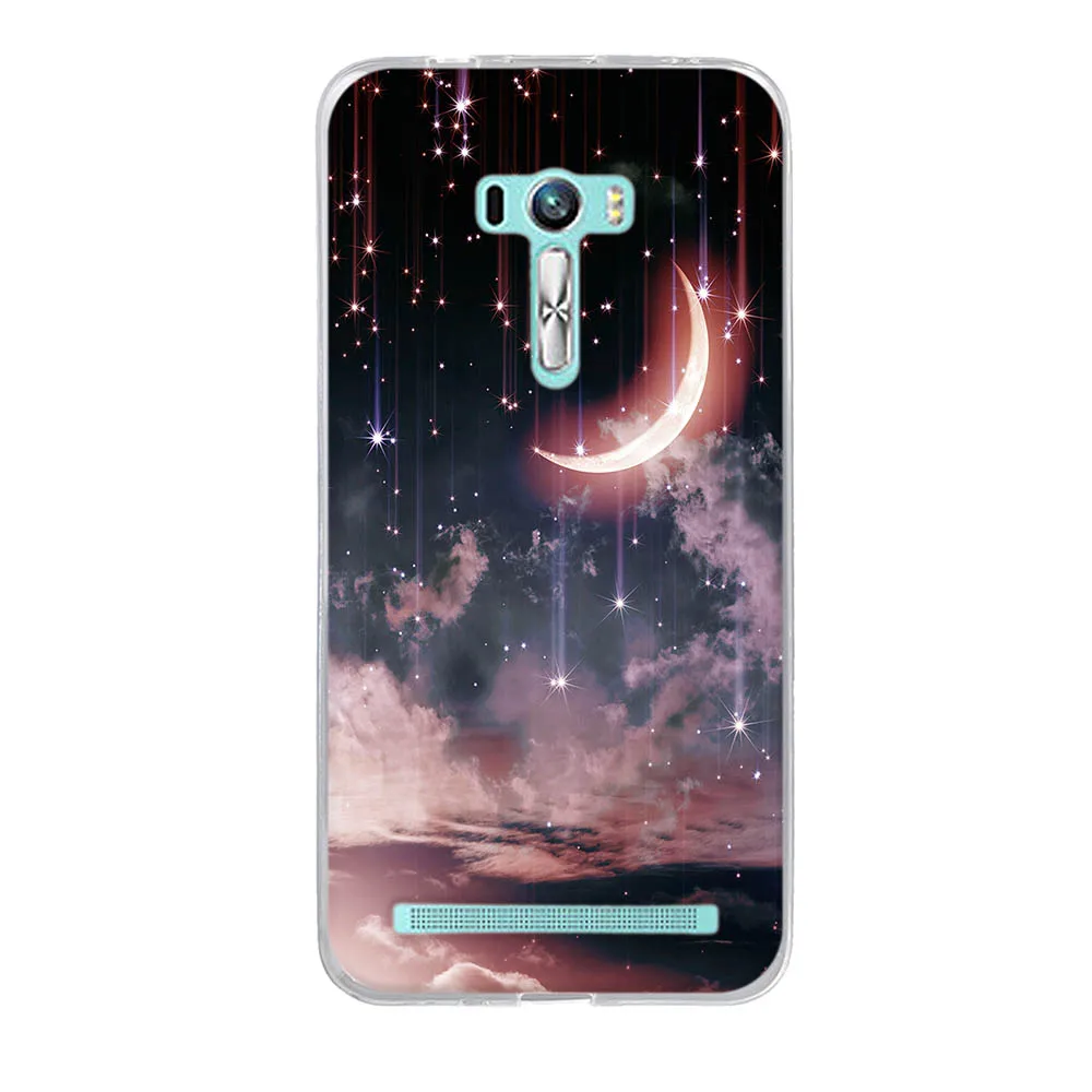 Чехол для Asus ZenFone Selfie ZD551KL мягкий силиконовый чехол из ТПУ задние Чехлы
