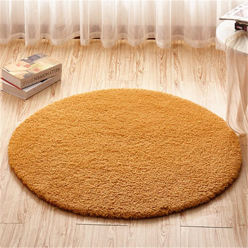 Ягненок бархатный круглый коврик для фитнеса йога гостиной прикроватный