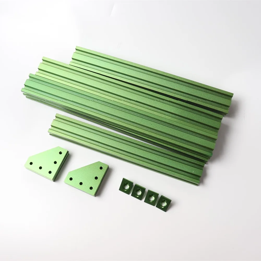 1 комплект многоцветная Prusa i3 MK2S/MK3/MK3S рамка с медвежонком экструзионный комплект анодированная отделка