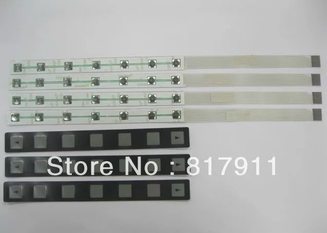 Новый для КОЛ-ВО 10 Для МЕМБРАННАЯ КЛАВИАТУРА 7 КЛЮЧ A98L-0001-0252 + кабель |