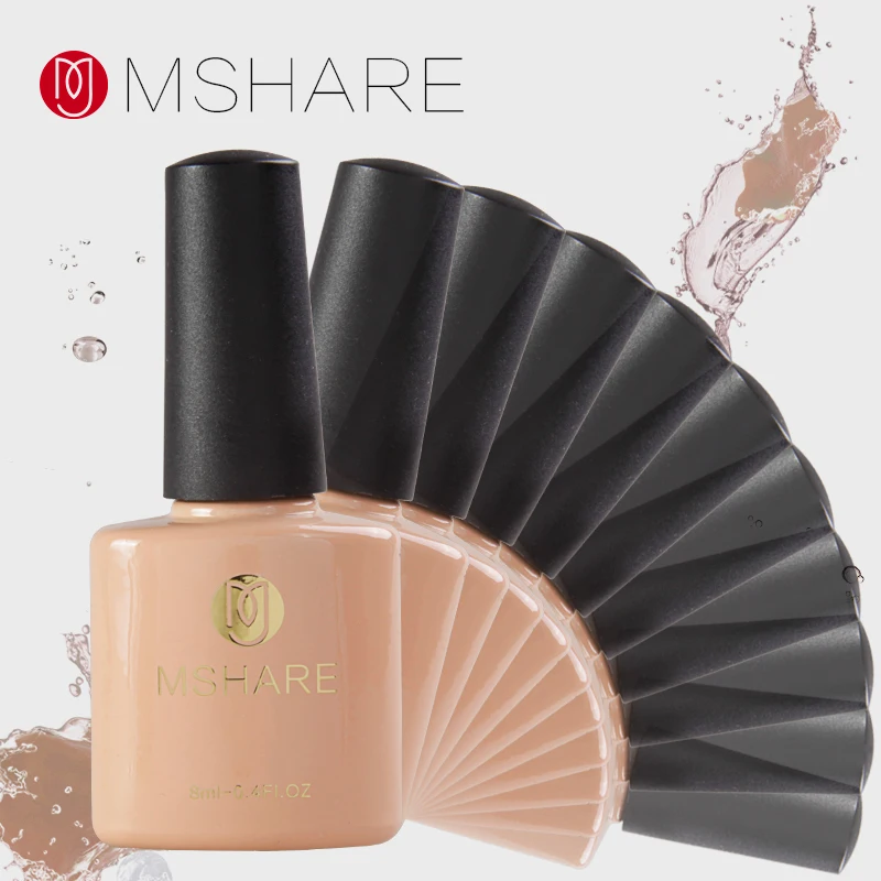 УФ гель для ногтей MSHARE 8 мл художественное украшение долговечный лак маникюра