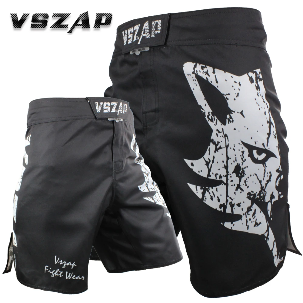 Шорты VSZAP Muay Thai Mma мужские из прочной ткани с эластичным шаговым швом