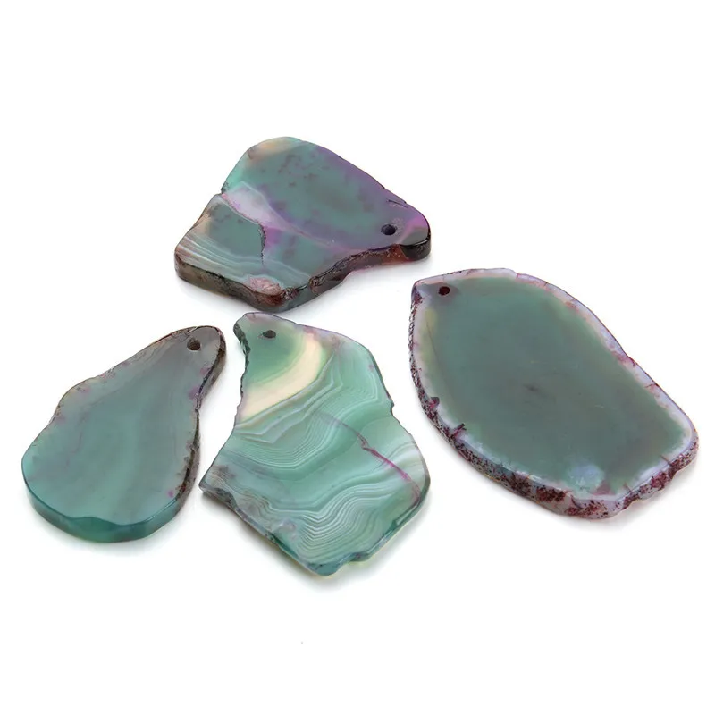 2 шт./лот нерегулярный натуральный камень зеленый кварцовый кристаллический