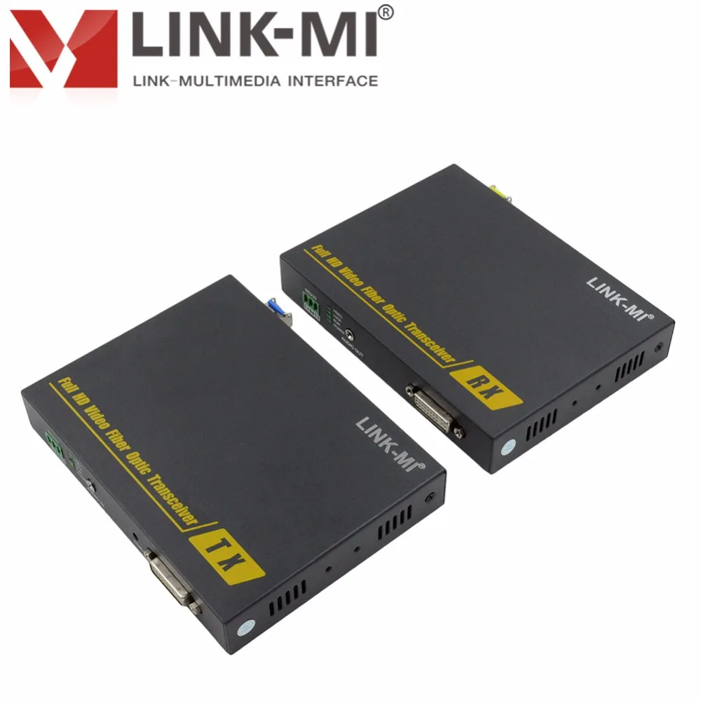 LINK MI LM THF109D одиночный режим одиночное волокно 10 км DVI по волоконно оптическому