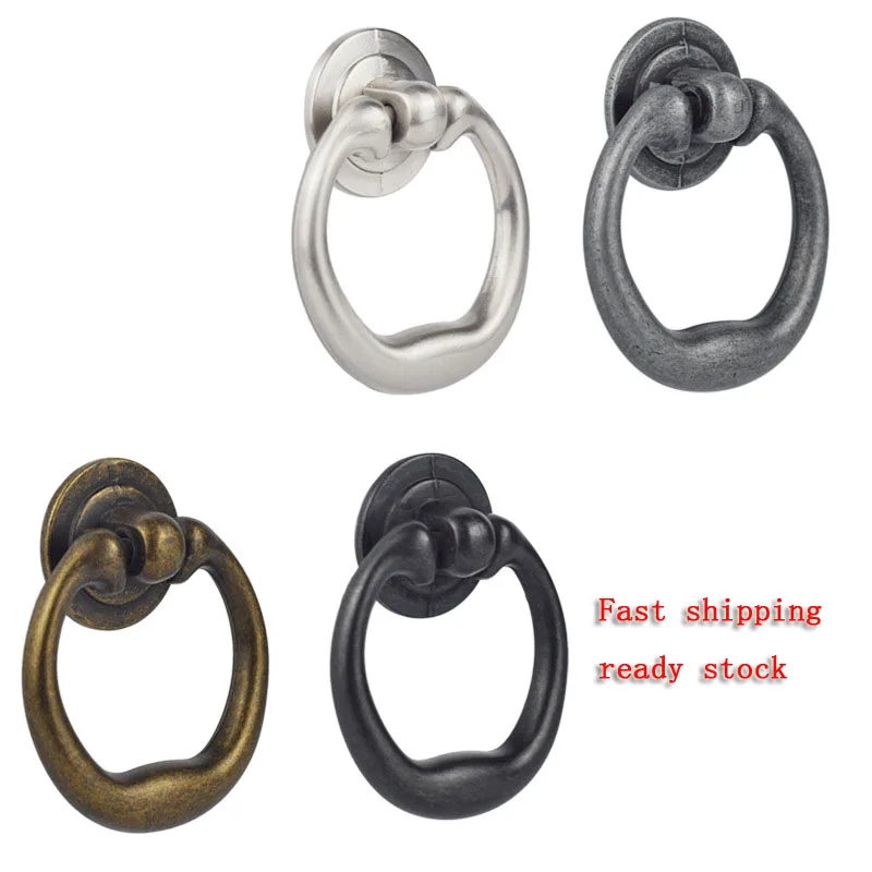 2 шт. ручка кольцо в европейском стиле для кухонной мебели ящика шкафа выдвижного
