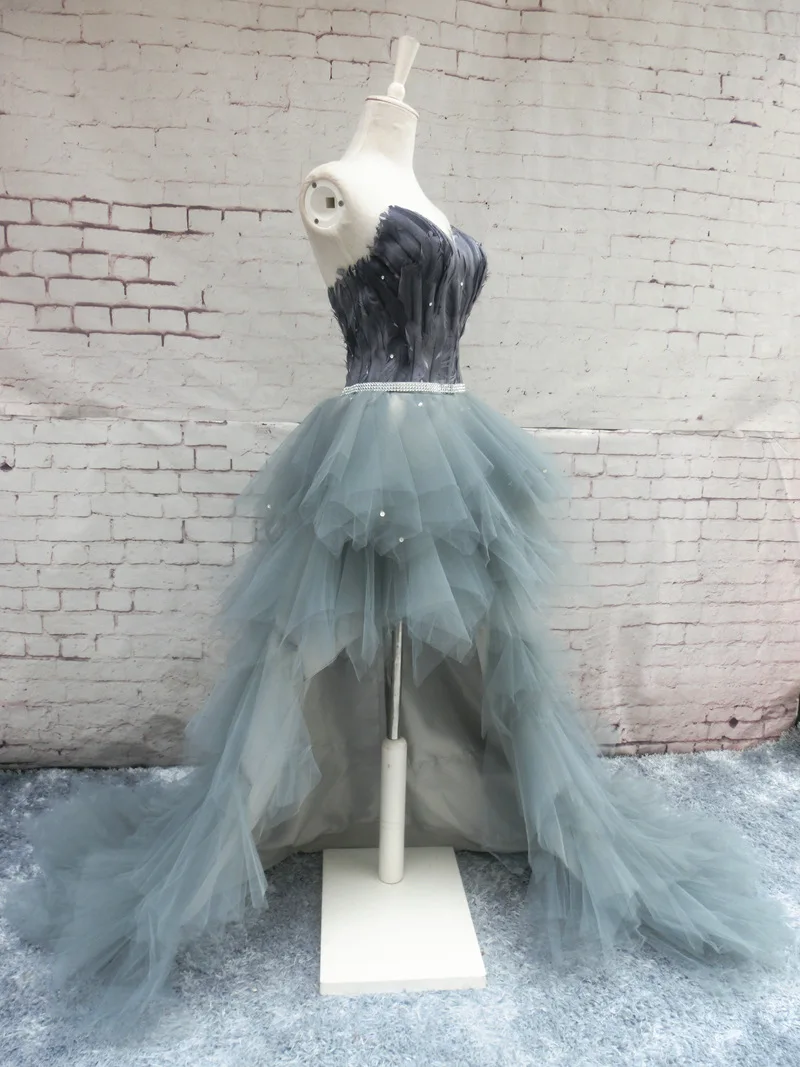 Платья для встречи выпускников с высоким и низким вырезом элегантные платья из