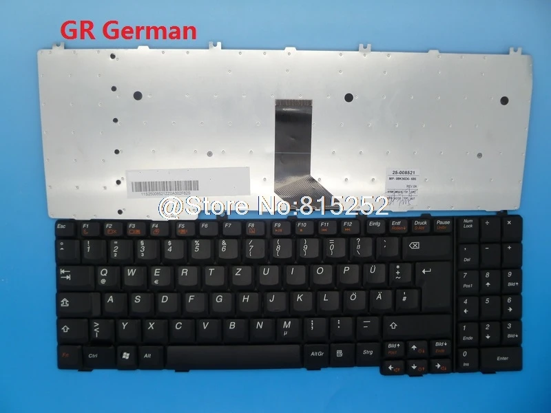 Клавиатура для ноутбука Lenovo IdeaPad G550 G555 V560 B550 B560 B560A японский JP FR французский GR HB