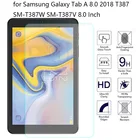 Закаленное стекло для Samsung Galaxy Tab A 8,0 2018 T387 Защитная пленка для экрана для SM-T387W SM-T387V 8,0 дюймов пленка для планшета