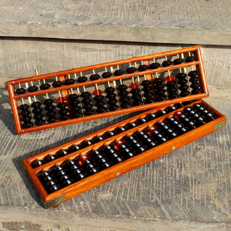 Китайские арифметические счеты соробан Abacus 15 цифр инструмент для подсчета