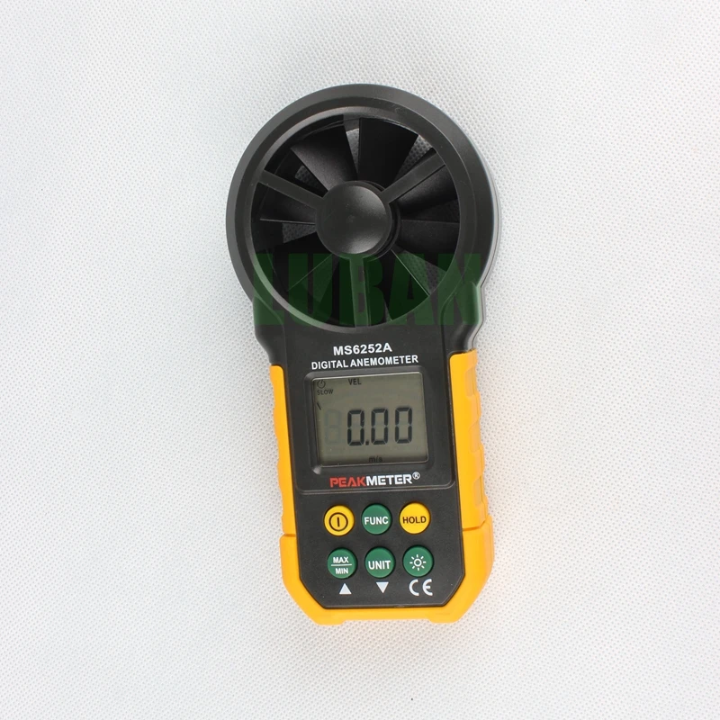 High quality Digital Anemometer Wind Speed Air Volume Measuring Meter MS6252A LCD | Инструменты