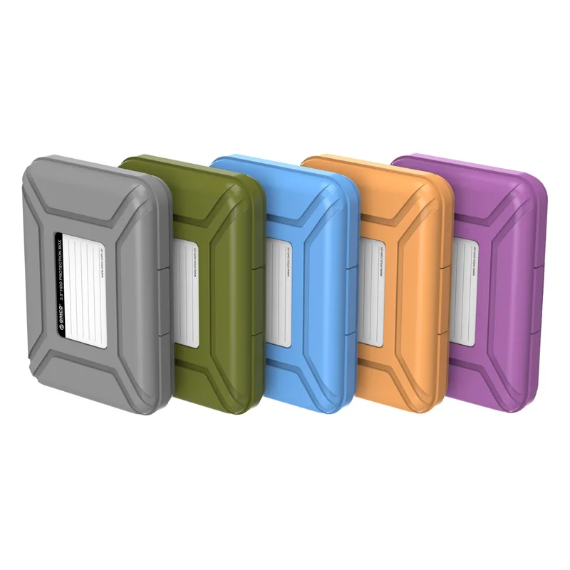 5 Colors Защитный чехол ORICO PHX 3,5 дюйма/чехол для хранения жесткого диска(HDD) или SDD - Цвет: 5 Colors