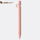Jisoncase пенал для Apple Pencil модный силиконовый чехол Мягкий защитный чехол для Apple Pencil анти-потерянный чехол новый