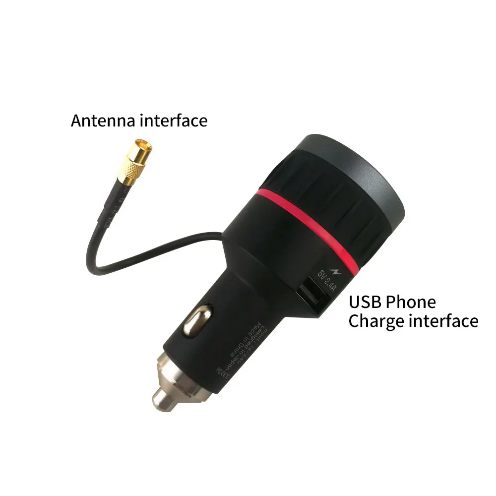 Автомобильный DAB + радиоприемник fm передатчик универсальный штекер и