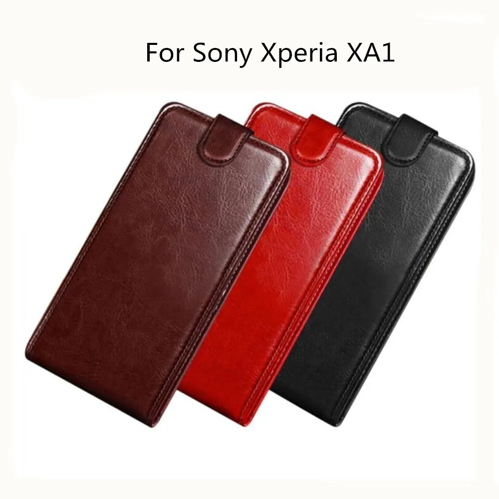Чехол для Sony Xperia XA1 G3121 G3123 G3125 обложка на заднюю панель из искусственной кожи чехол