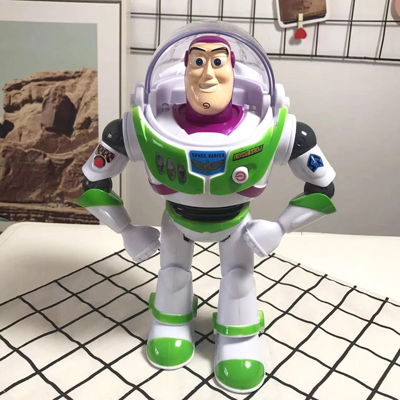 Disney Подлинная электрическая игрушка Juguete История 4 Базз светильник год с музыкой светильник игрушки и хобби для детей подарок A102