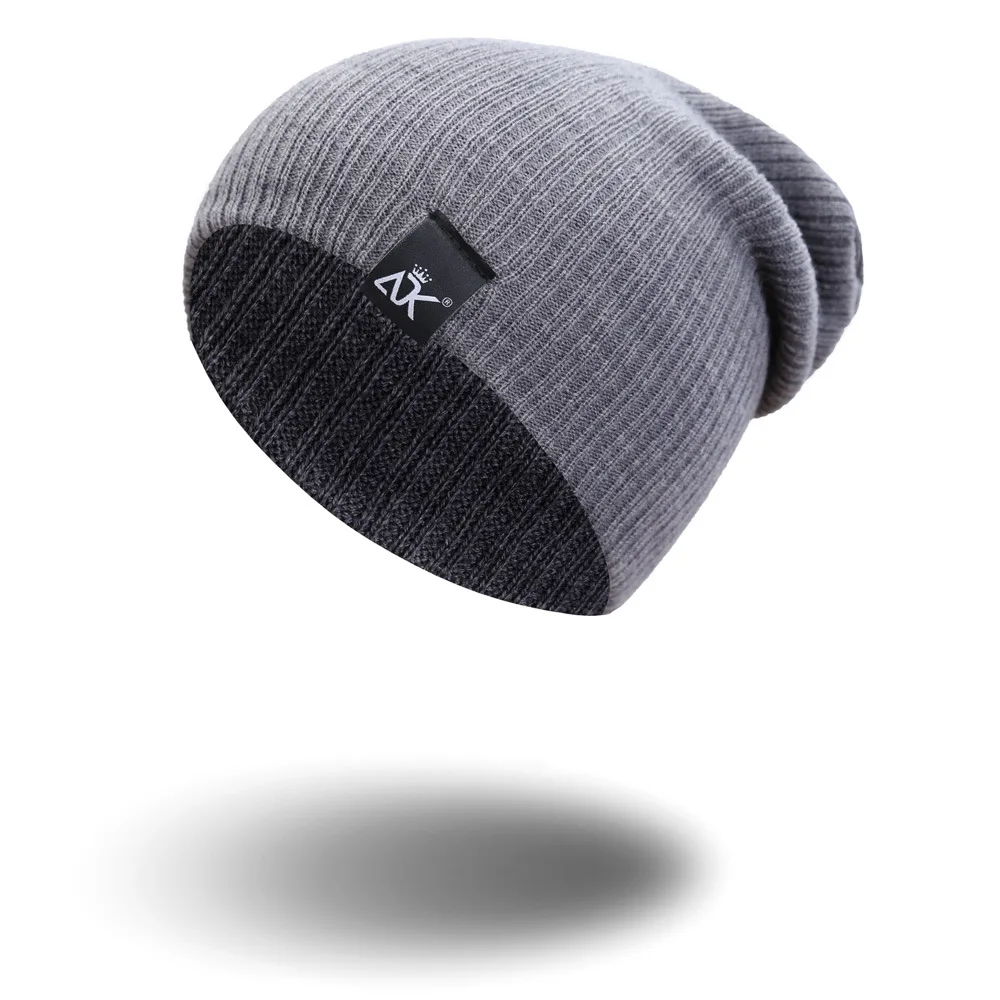 ADK Hat Foreign Trade Blast Korean Hat Hat European and American Outdoor Knitted Hats Autumn and Winter Hats