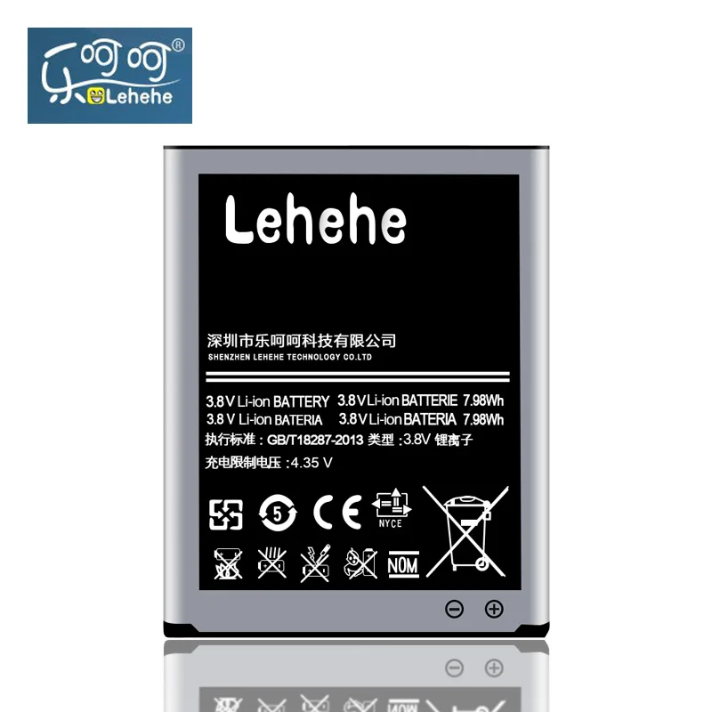 Аккумулятор LEHEHE для Samsung Galaxy S3 EB L1G6LLU 2100 мАч SIII I9300 I9305 I9308 I9082 I879 I939I запасная батарея