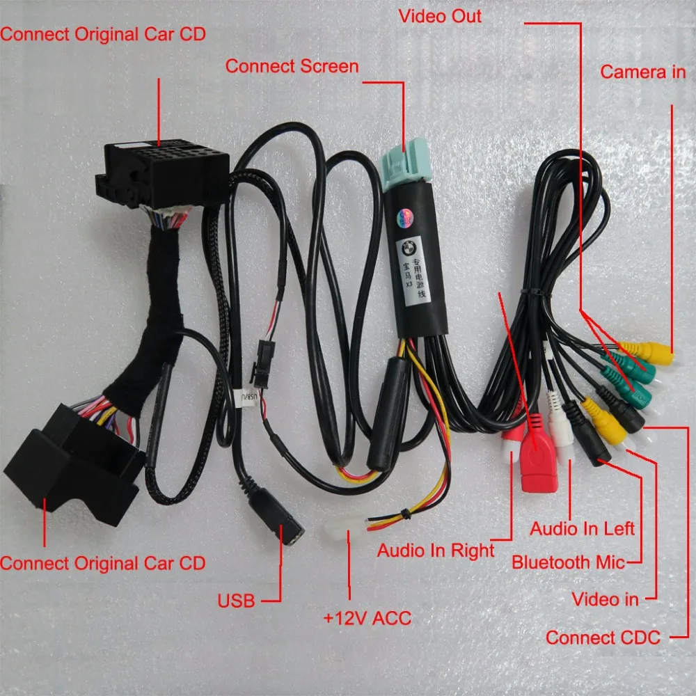 Обновленный оригинальный автомобильный радиоплеер подходит для BMW X3 E83