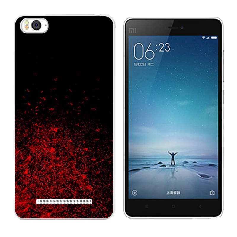 Soft TPU Case for Xiaomi Mi4c Mi 4c Silicone Character Printing Phone Cases Cover 4i Mi4i Shell |