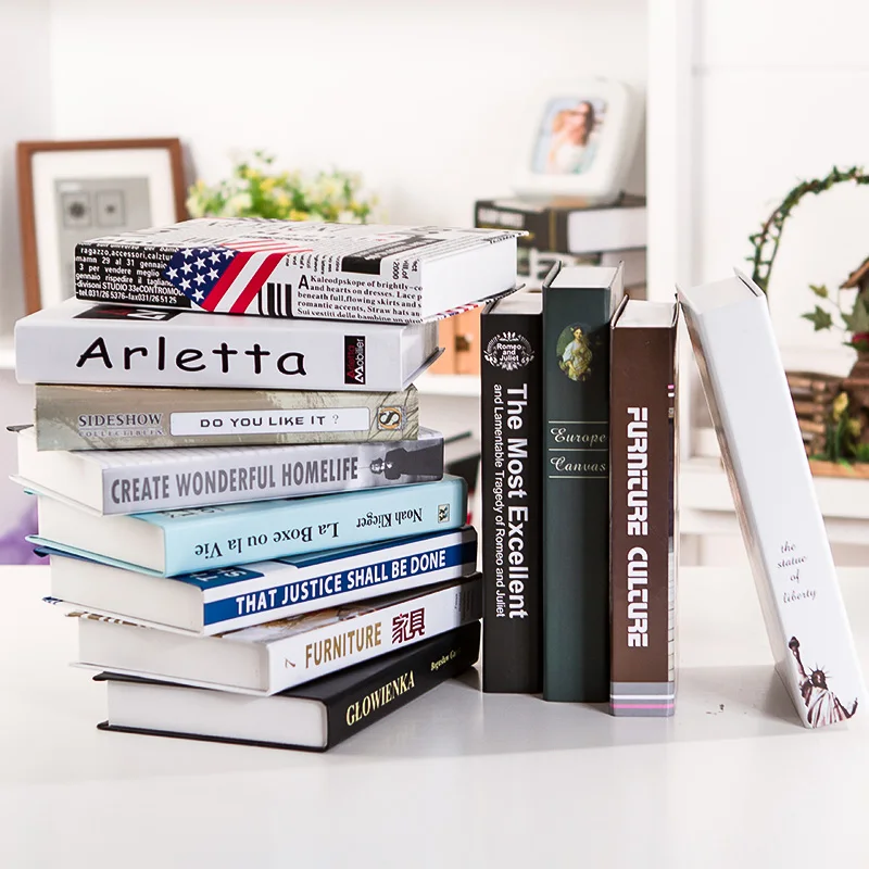 6 шт. поддельная Модель Декор для гостиной офис мягкий Настольный тип коробка