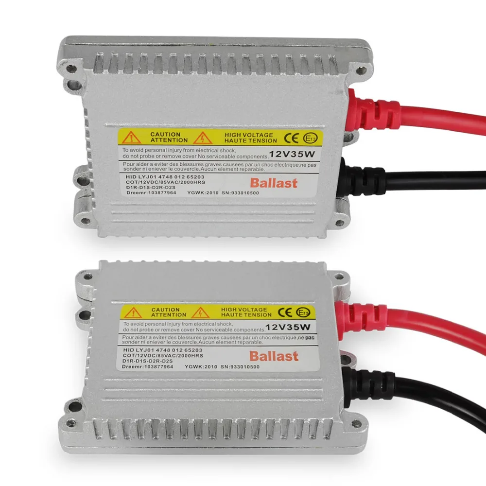 1 комплект DC12V 35 Вт Набор для биксенона h4 Биксенон hid h13 9004 9007 hi lo луч биксенон 6000 К