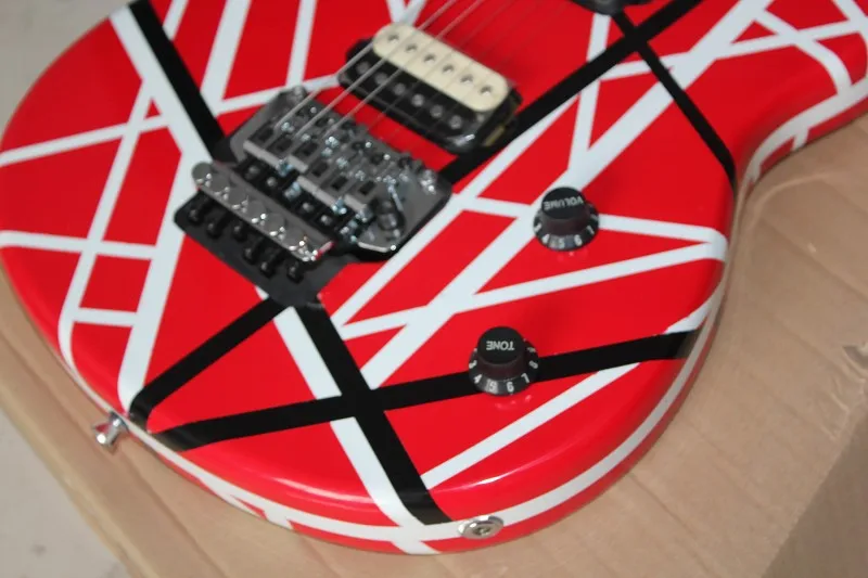Китайские Музыкальные инструменты EVH электрогитара 5150 красный цвет в наличии