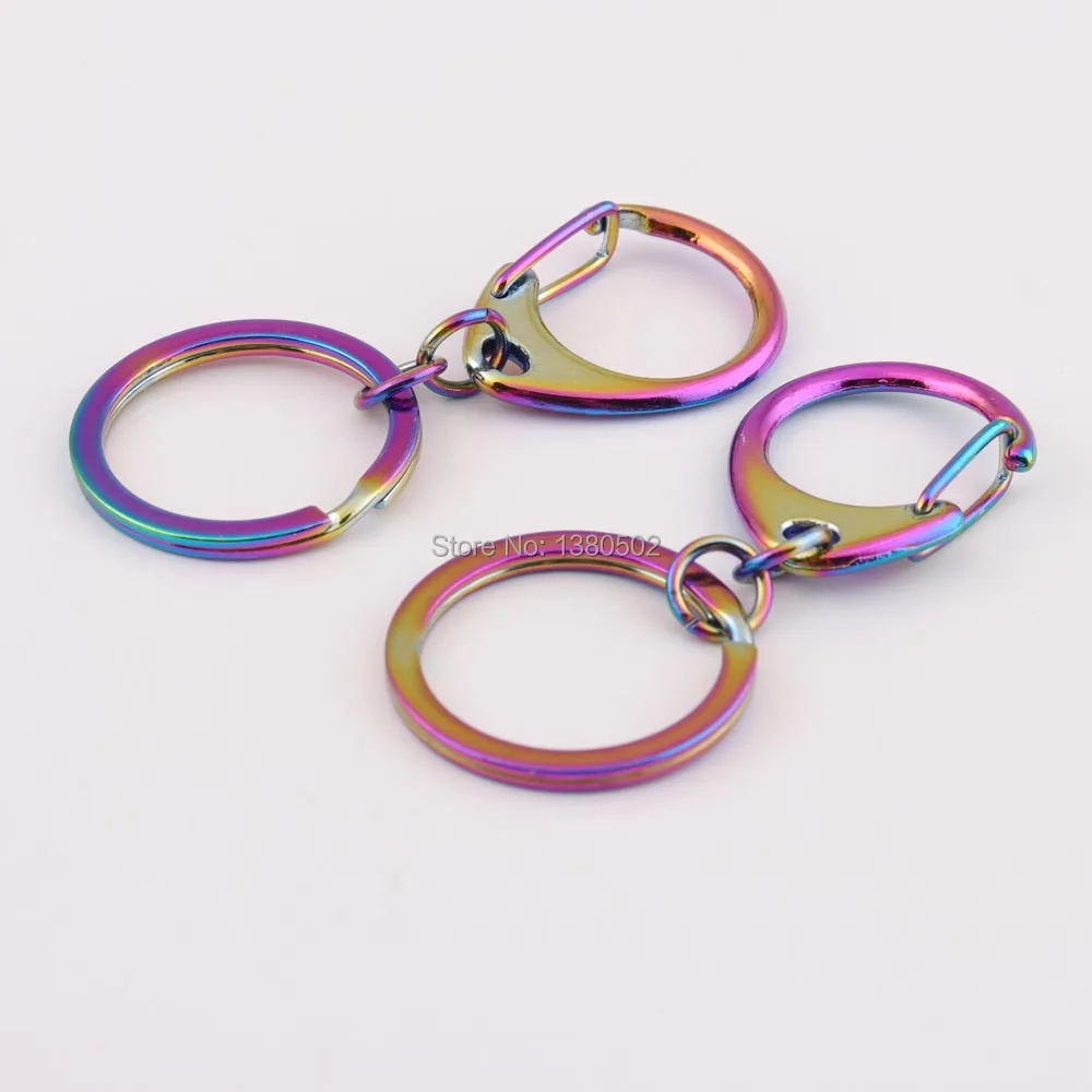 2 шт./лот модная Высококачественная разноцветная Радужная металлическая
