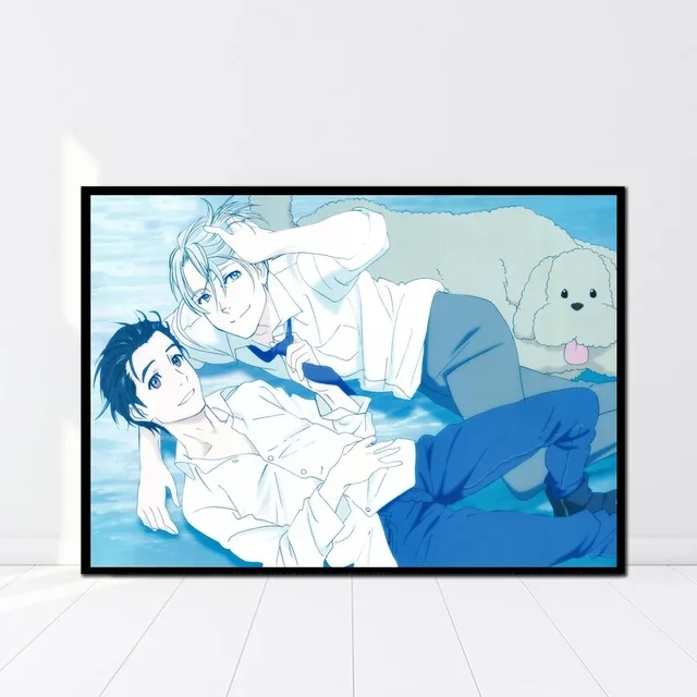 Вышивка Алмазная 5D картина домашний декор Yuri On Ice картина в стиле аниме полная квадратная дрель крестиком настенная наклейка подарок ручной работы - Цвет: Diamond XJNN2040-03