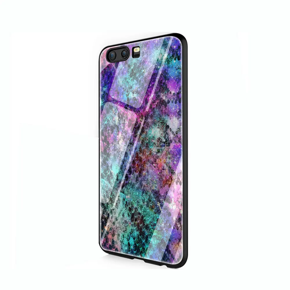 Покрытие из закаленного стекла змеиной кожи чехол для Huawei P10 P20 P30 mate 20 Honor 9 10 Lite Pro 7A 8X P Smart - Цвет: G9