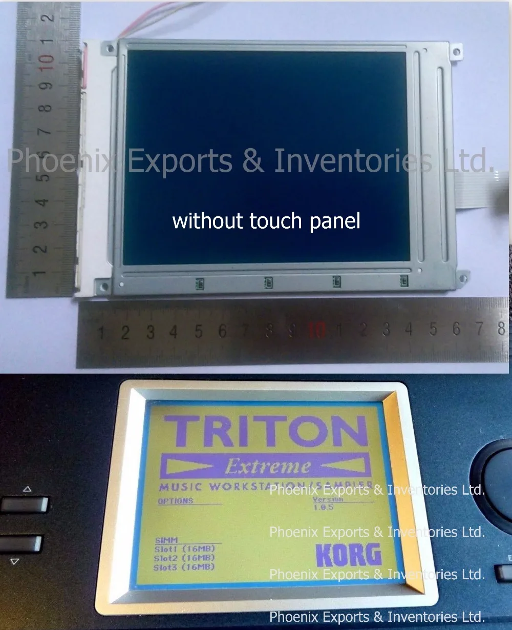 Оригинальный ЖК экран Korg для Triton EX Extreme EX61 EX76 EX88 D16XD D32XD панель дисплея|lcd screen|display