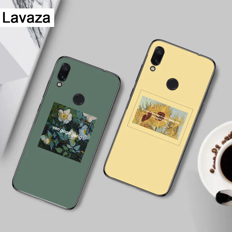 Lavaza большое художественной росписи Vangh силиконовый чехол для Xiaomi Redmi 4A 4X5 5A 6 6A 7 7A 8 8A K20 Pro Plus S2 Go