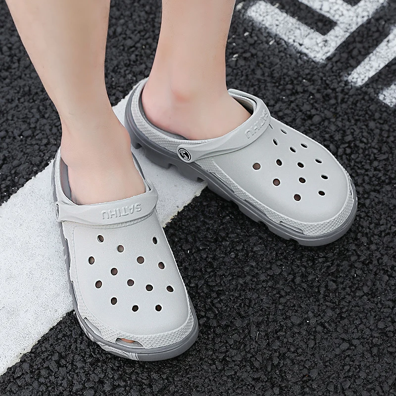 Crock/обувь для мужчин; Мужская обувь; сандалии; Sandalias; Летняя обувь; Sandalen; тапочки; Sandalet hombre Sandali Croc; Сабо; Новинка года