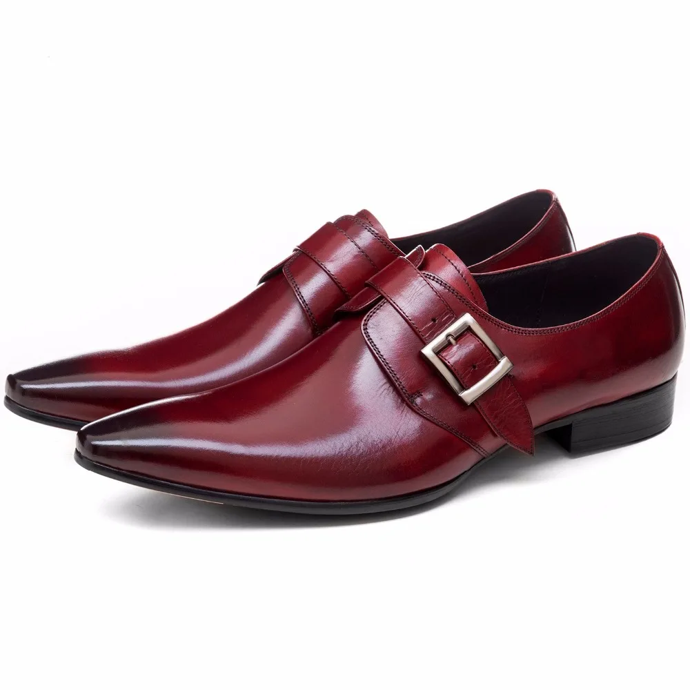 Большие европейские размеры 45 коричневые светло-коричневые черные деловые туфли