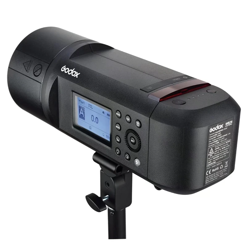 В наличии Godox AD600 Pro портативная Внешняя вспышка 1/8000s TTL HSS 38W LED Встроенная система X