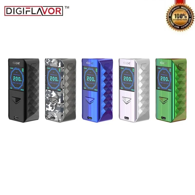 Оригинальный Digiflavor Edge 200 Вт поле Mod электронной сигареты моды для электронных