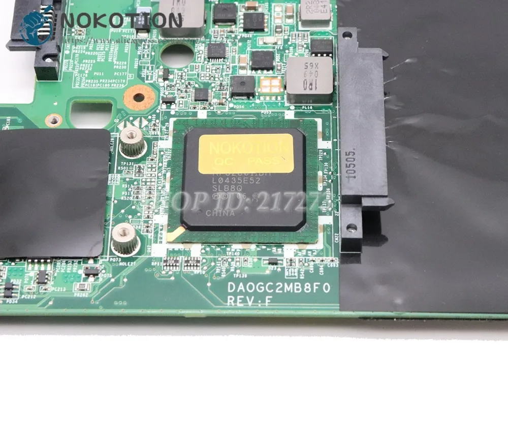 NOKOTION 42W8268 DAOGC2MB8F0 MAIN BOARD For Lenovo L410 SL410 SL410k Laptop Motherboard PM45 ATI graphics DDR3 Free CPU | Компьютеры и