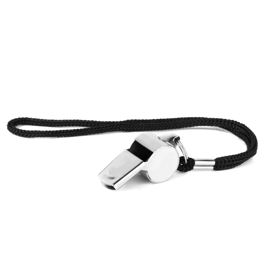 

Metal Referee Whistle And Lanyard Football Soccer With Lanyard