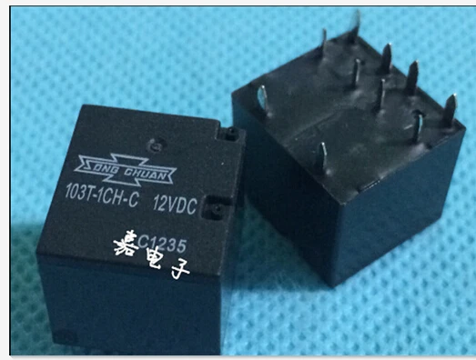 Горячая Новинка! Реле 103T-1CH-C-12VDC 103T-1CH-C 12VDC 103T1CHC 103T-1CH DIP10 10 шт./лот | Обустройство дома