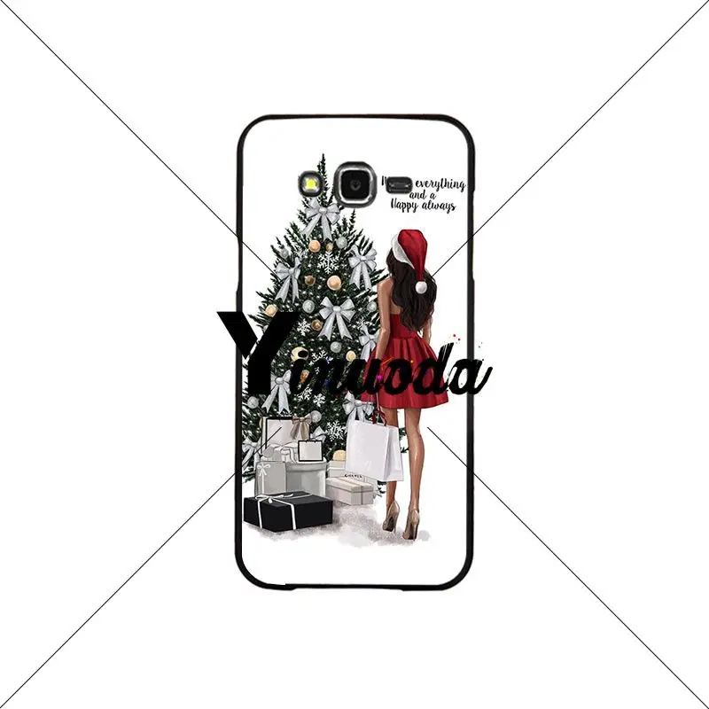Yinuoda VOGUE Рождественская Принцесса Девушка женский Босс кофе чехол для телефона
