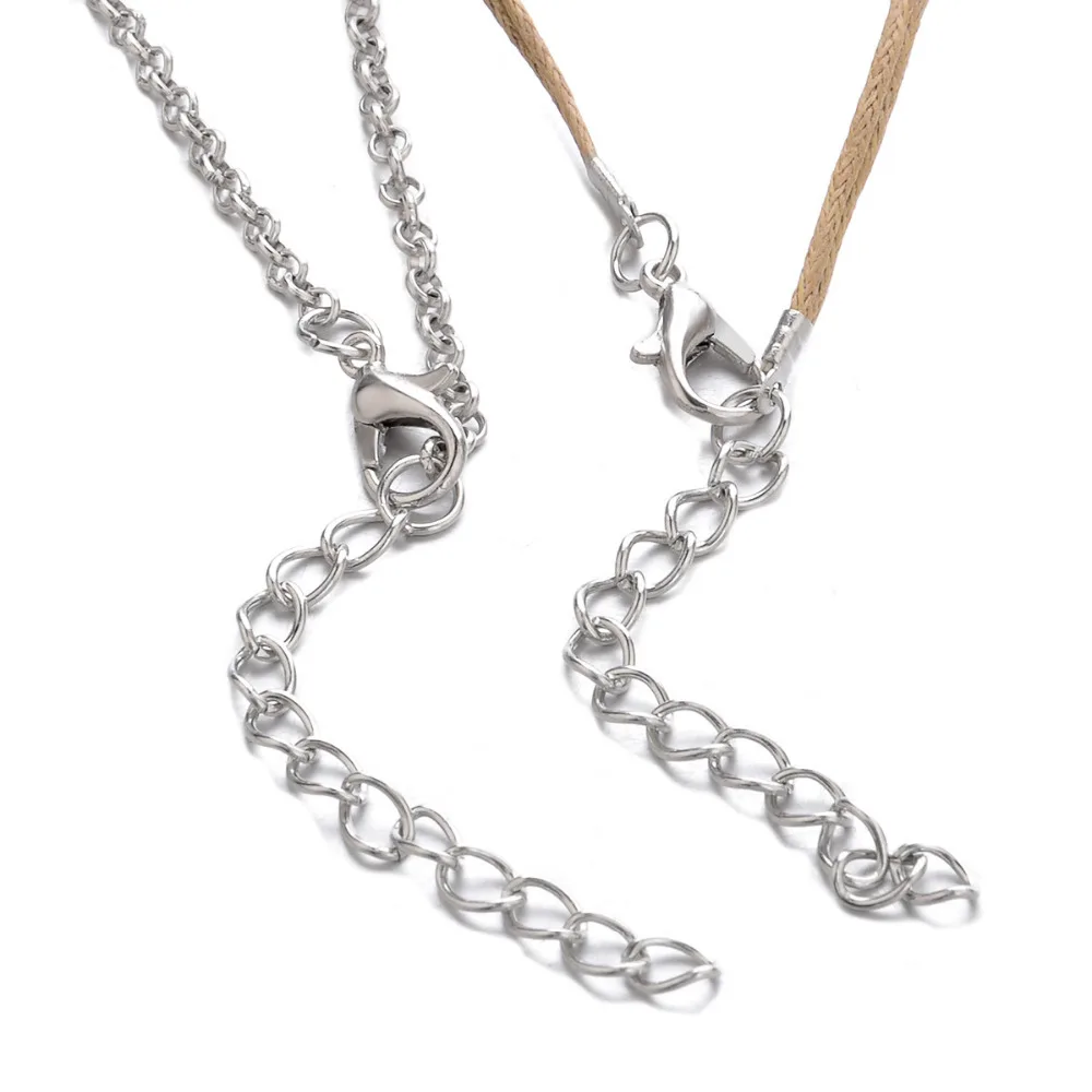 2 шт./компл. браслеты на ногу винтажные ракушки волнистые Кожаные плетеные