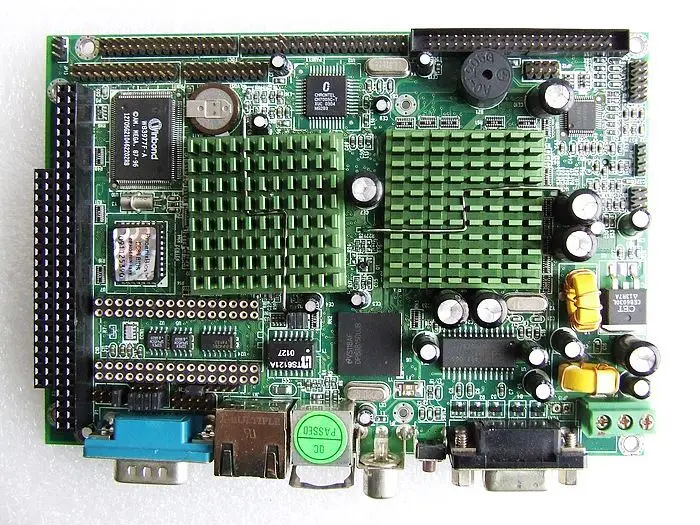 100% оригинальная материнская плата 3 5 дюйма EXP1734 VER1.3 Промышленная SBC PC/104 PC104 с