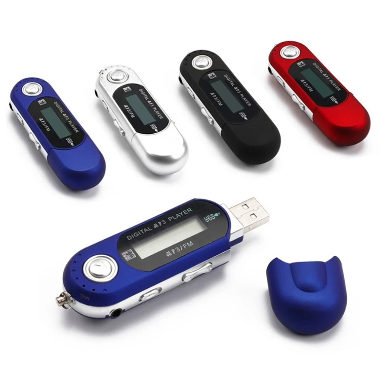 DPRUI Мода портативный MP3 плеер ЖК экран Поддержка USB Flash 32 ГБ TF слот для карты