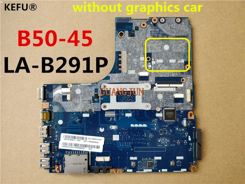 Материнская плата KEFU для ноутбука Lenovo B50 45 быстрая доставка|laptop motherboard|lenovo b50-45lenovo
