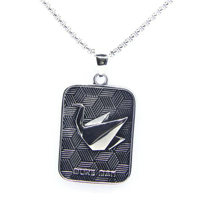 

Rany&Roy Newest Polish Paper Bird Pendant 316L Stainless Steel Jewelry Biker Childhood Bird Pendant