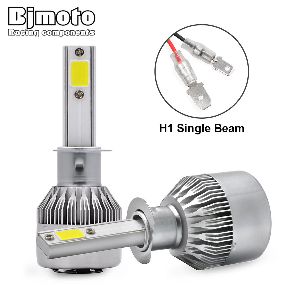 Светодиодный головной фонарь Bjmoto C9 H1 H7 H11 9005 HB3 9006 HB4 H4 9003 HB2 H13 9008 Hi/Li для автомобиля