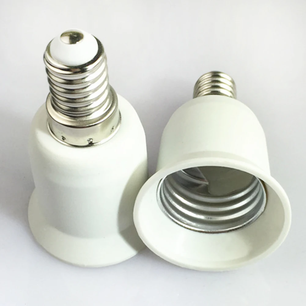 High Quality E14 to E27 Lamp Base Socket Bulb Holder Adapter Fireproof Converter | Лампы и освещение