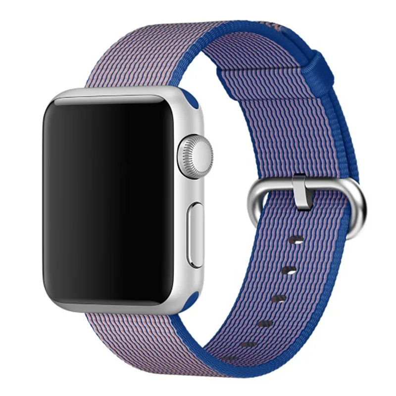 Спортивный тканый нейлоновый ремешок для часов apple watch 42 мм/38 браслет наручные
