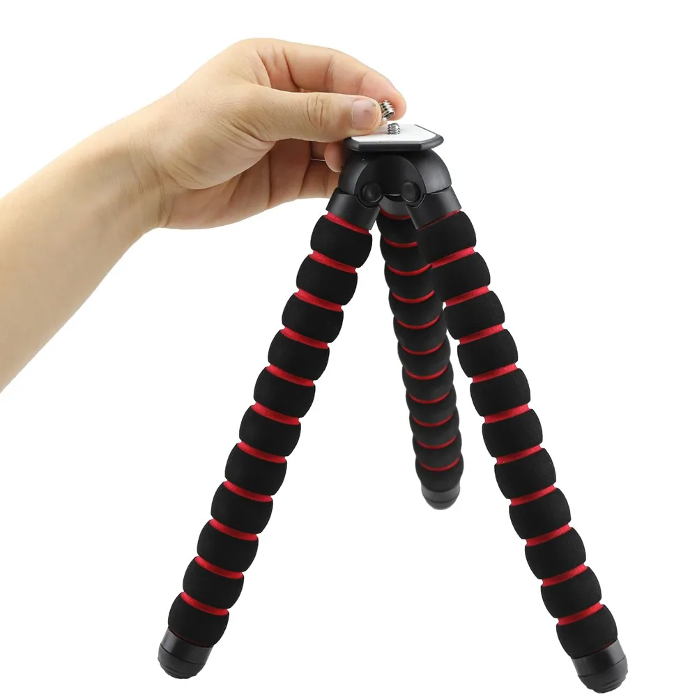 Гибкий штатив Lightdow Octopus для камеры DV с резьбовым креплением 1/4 &quot3/8&quot зажимом