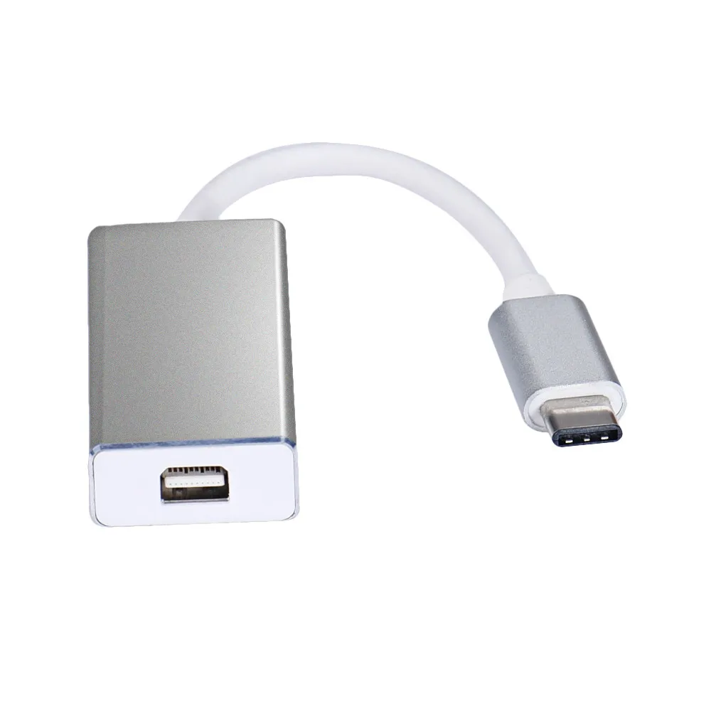 Для Macbook USB 3 1 Type C к Mini DisplayPort DP 1080P HDTV Кабель-адаптер для Surface Pro 4/Новый Chromebook Pixel Type-C
