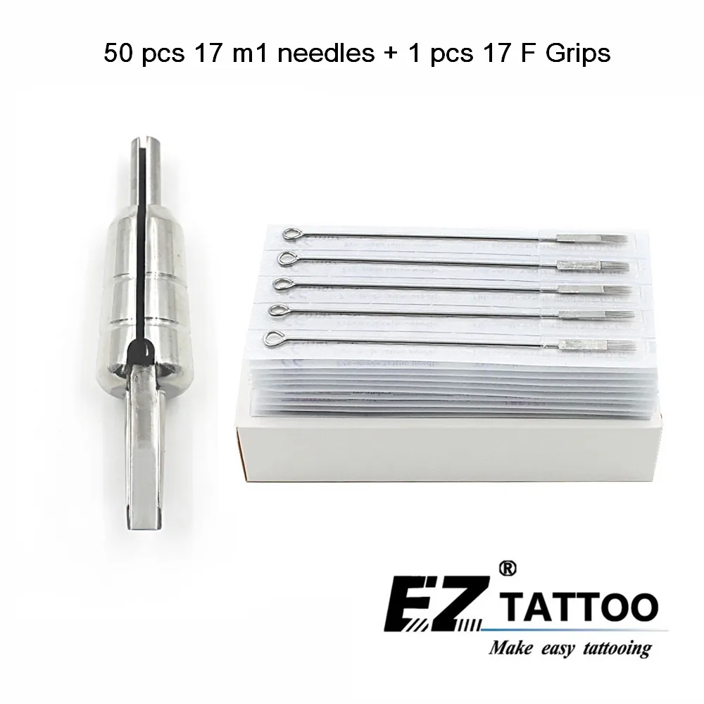 Иглы для тату-машинки EZ Pro 17M1 50 шт. 1 компл./лот | Красота и здоровье